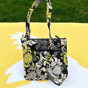 Vera Bradley Crossbody Shoulder Bag Purse Hipster Tote Dogwood Floral Holiday